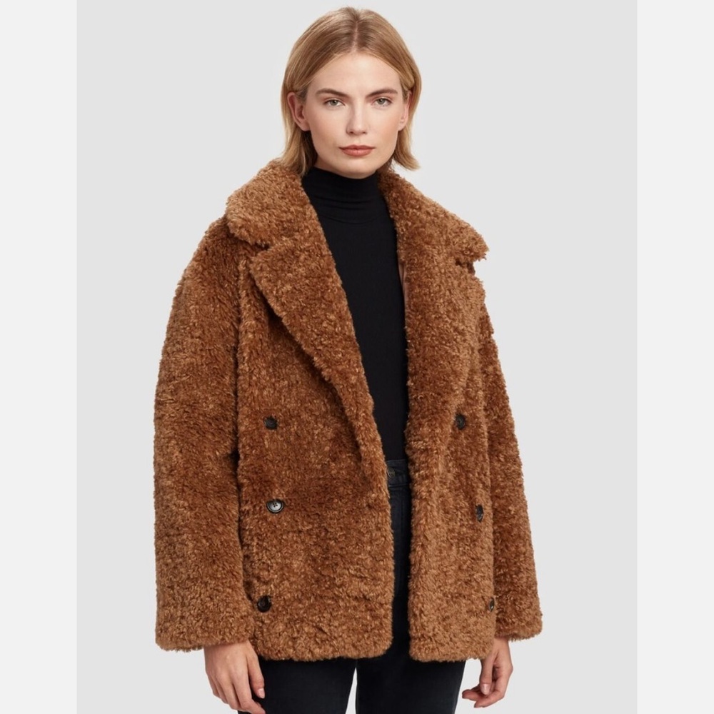 SOLD 🎀 More Than Yesterday Teddy Faux Fur Coat